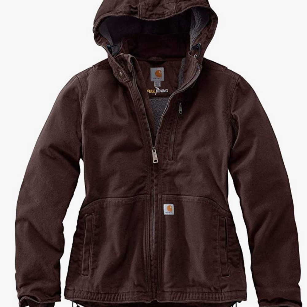 Carhartt Women's Full Swing brown coat
